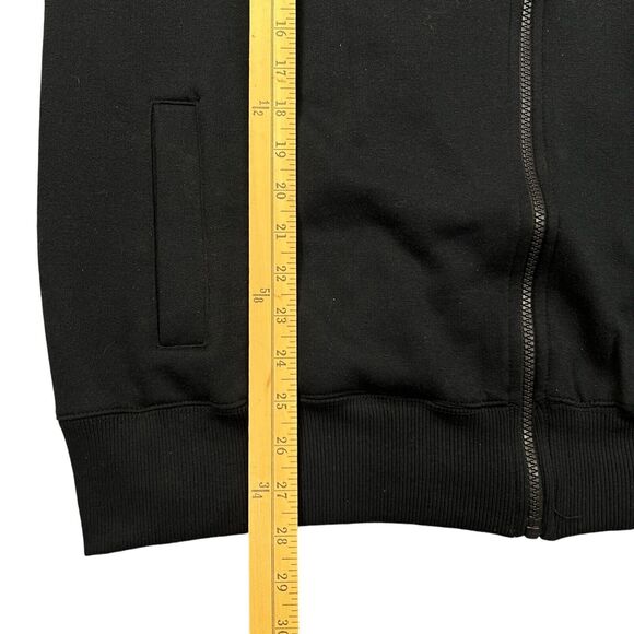 England National Team Jacket Mens XL Black Embroidered Dolmen Clothing - Picture 5 of 7